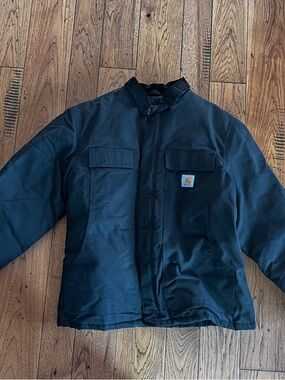 Carhartt Men's C003 Loose Fit Firm Duck Insulated Traditional Coat